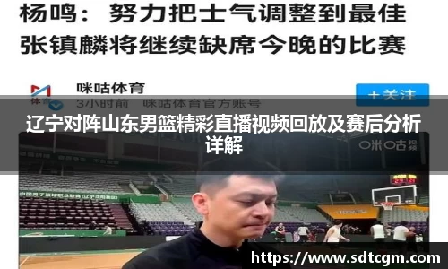 辽宁对阵山东男篮精彩直播视频回放及赛后分析详解